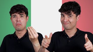 10 ITALIAN hand gestures you MUST know 🤌 (audio in Italian with subs)