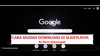 CARA DOWNLOAD POWERPOINT DARI  SLIDEPLAYER DENGAN MUDAH  || DOWNLOAD FILE DI SLIDESHARE