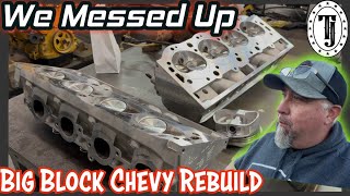 Boosted Big Block Chevy GARAGE REBUILD!  532ci…… sending it!