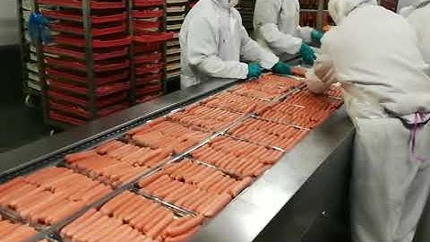 sausage vacuum packaging machine, Automatic Stretch Film Thermoforming Vacuum Packaging Machine