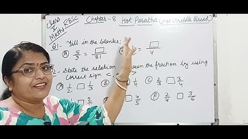 CLASS 5th || MATHS || Chapter 8 Hot  Paratha (Hot Griddle Bread) ll New Book RBSE