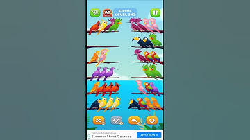 Bird Sort Puzzle l Classic Level 342 l Bird Sort Color Puzzle l Bird Sort Puzzle Challenge #gameplay