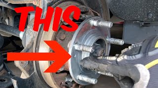 Hyundai Santa Fe Rear Brake Replacement (pads and rotors)