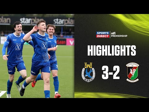 Dungannon Glentoran Goals And Highlights