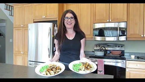 Bonnie Swift Makes His and Her Baked Fries - Porti...