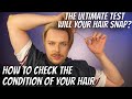 HOW TO FIND OUT IF MY HAIR IS DRY OR DAMAGED ? | How to check the condition of your