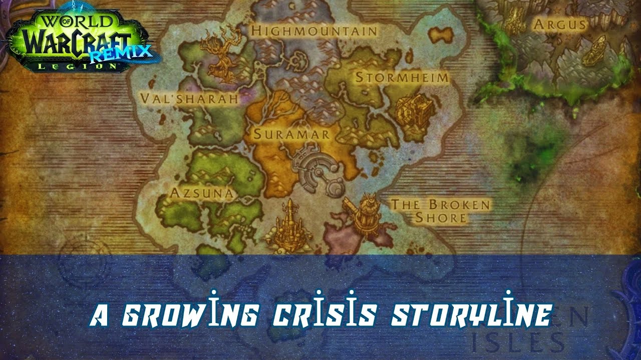 A Growing Crisis Storyline | Campaign: Suramar | Legion Remix