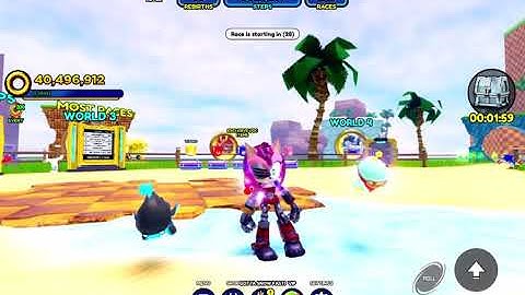 How to get to the RB Battle Portal in the New Sonic speed sim update!