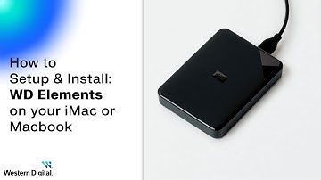How To Install the WD Elements Hard Drive on macOS