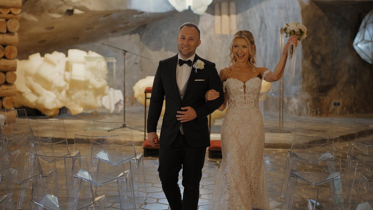 ŚLUB w podziemiach Kopalni 100 metrów pod ziemią / NATALIA & PIOTR  KOPALNIA WIELICZKA Teledysk 2025