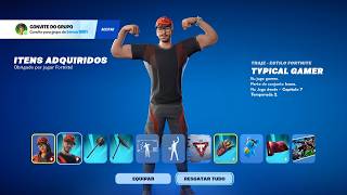 RESGATE AGORA SKIN GRATIS ICONS SERIES no FORTNITE!