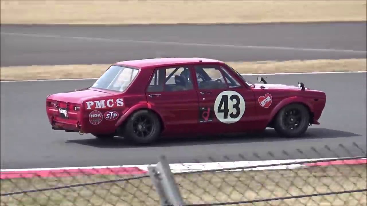 これぞレーシングサウンド 国産旧車のサーキット走行 Youtube