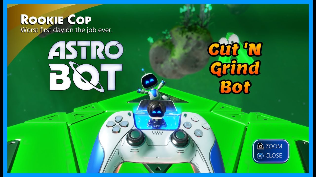 Astro Bot: Tentacle System, Cut 'N Grind Bot Location