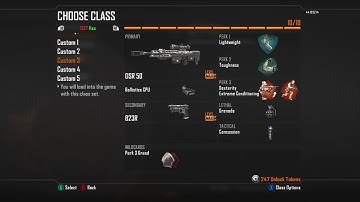 Bo2 SnD Class Setups
