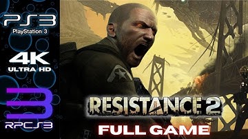 【PS3】Resistance 2 | RPCS3 Longplay 4K Unlock FPS | R9 9950X3D #BCES00226