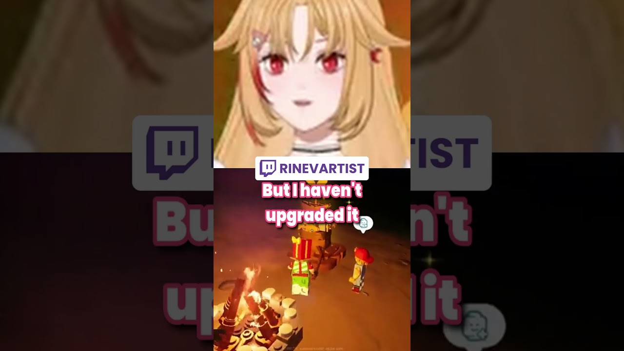Wait your name is Sparkplug? I am going to call you Pluggy 😃 #vtuber #twitch #shorts #legofornite