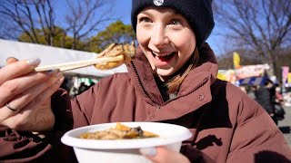 Enjoying a Japanese Winter Food Festival in Tokyo