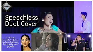 Speechless || Naomi scott, Siyeon, Aurelie Hermansyah, Sunyou,Jason chen, Duet Cover