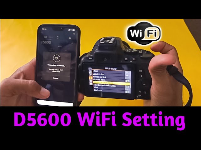 Nikon's D5600 offers constant smartphone connection