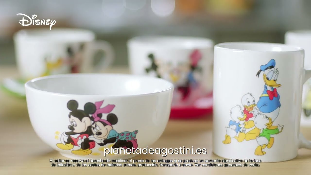 Vajilla Disney 95 piezas  Tazas de desayuno, Vajilla, Ensaladeras