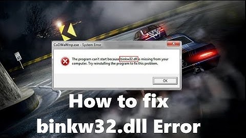How To Fix DLL Errors