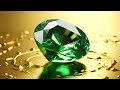 Emerald And Gold 4K Relaxing Animation