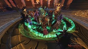 25 Scourge Warlock Tiamat run - Neverwinter Module 10