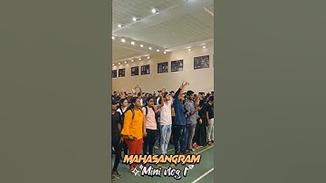 UIT RGPV Bhopal | Sports Fest | Mahasangram | Apurv Jain