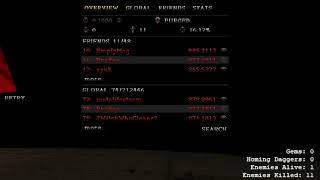 What Devil Daggers players do between runs