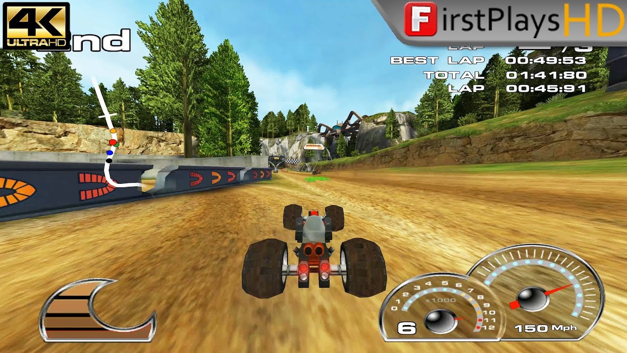 Drome Racers (2002) - PC Gameplay Win / 4k 2160p - YouTube