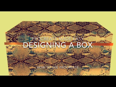 How to Design a Box On Procreate - Procreate Made Easy