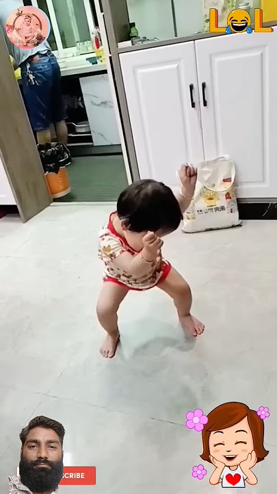 moy moy cute baby dance😂🥰 #funny #comedy #shorts #baby #babydance