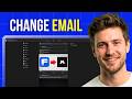 How to Change Email on Facebook