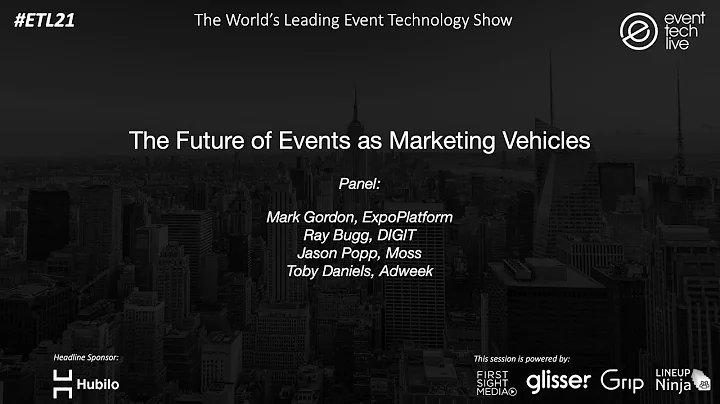 The Future of Events as Marketing Vehicles