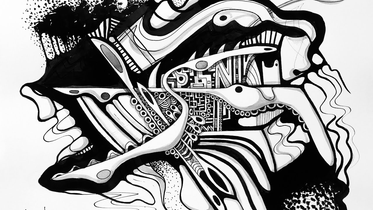 Abstractos a blanco y negro - David Sosa - - YouTube