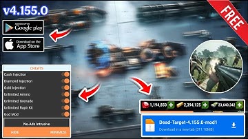 Dead Target Mod Menu v4.155.0 | Unlimited Money & Unlock All Weapons
