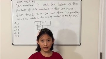 Melinda Yu: 2013 AMC 8 Question 06