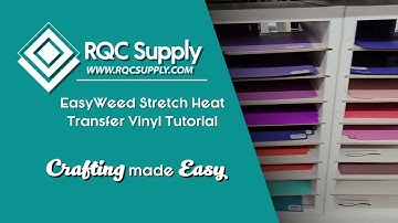 EasyWeed Stretch HTV Tutorial