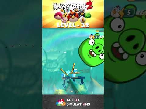 Angry Birds 2 - Levels 32 [King Pig Boss] (iOS, Android)