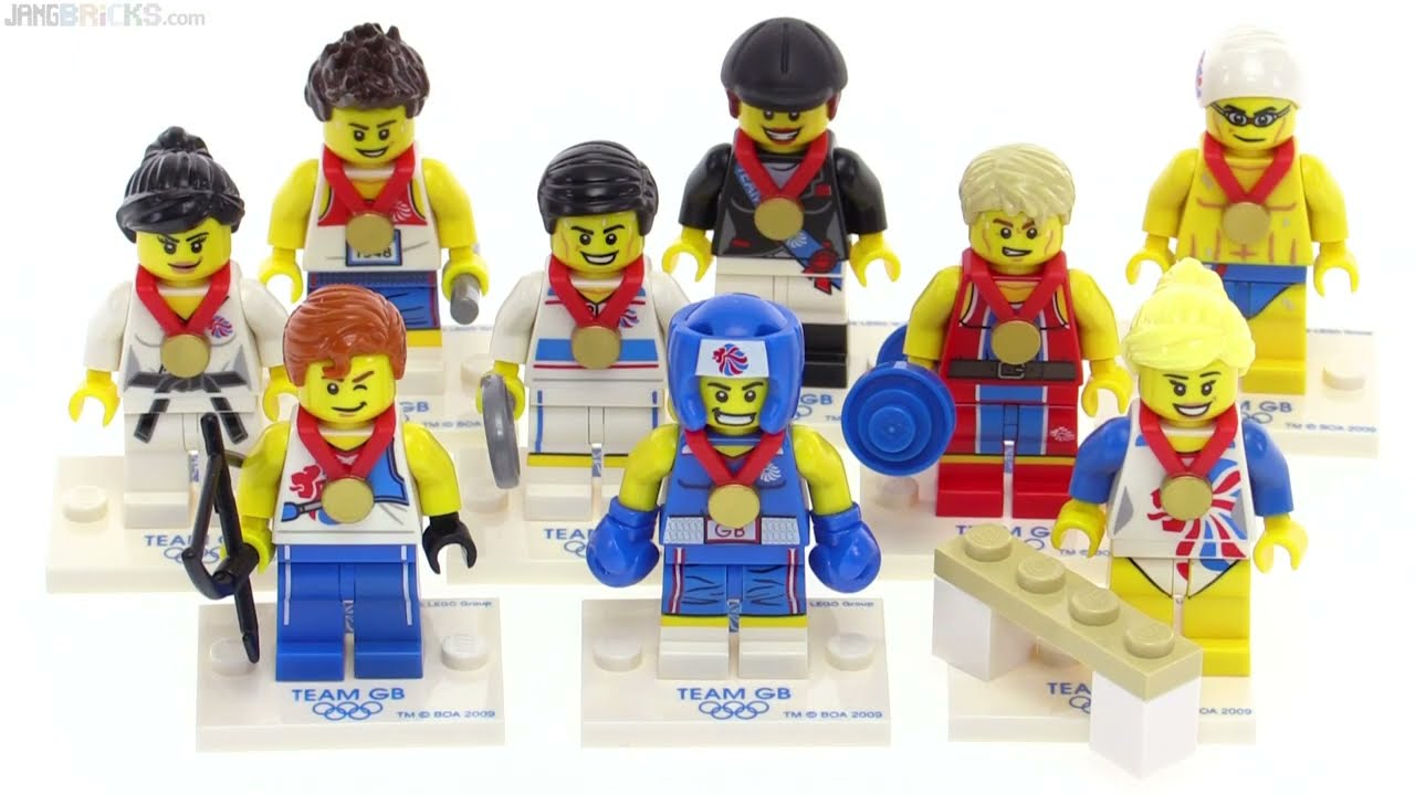 ? LEGO Collectible Minfigs Team GB London Olympics 2012 series 