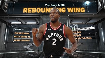 THE BEST REBOUNDING WING BUILD IN NBA 2K20! MOST OVERPOWERED SMALL FORWARD BUILD!