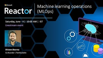 Machine learning operations (MLOps)