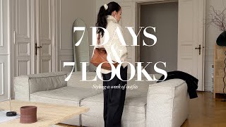 7 Days 7 Looks | A Week in Outfits | Outfit Ideas for Winter 2023 | Winter Wardrobe | AD