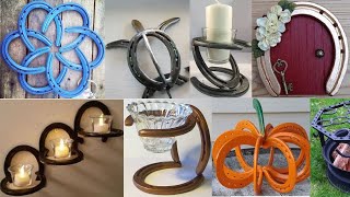 horseshoe project ideas / horseshoe craft ideas /horseshoe welding project ideas for beginners