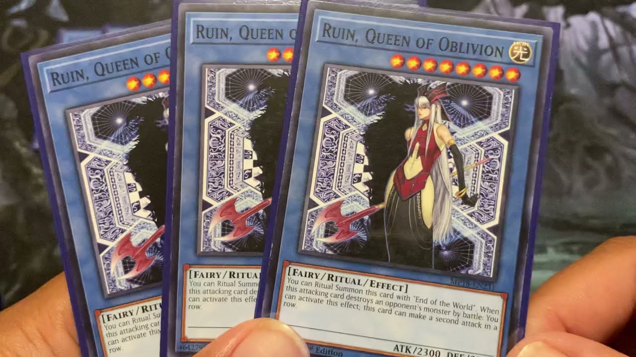 Ruin, Queen of Oblivion Academy GX Era Deck Profile Ruin, Queen of Oblivion Academy GX Era Deck Profile