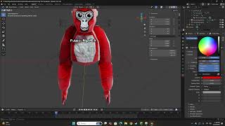 how to make a blender gorilla tag pfp