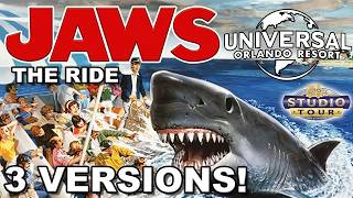 Jaws The Ride - 3 Versions - Universal Studios Florida & Hollywood