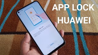 Huawai Mobile App Lock | Huawai nova 7i app lock setting