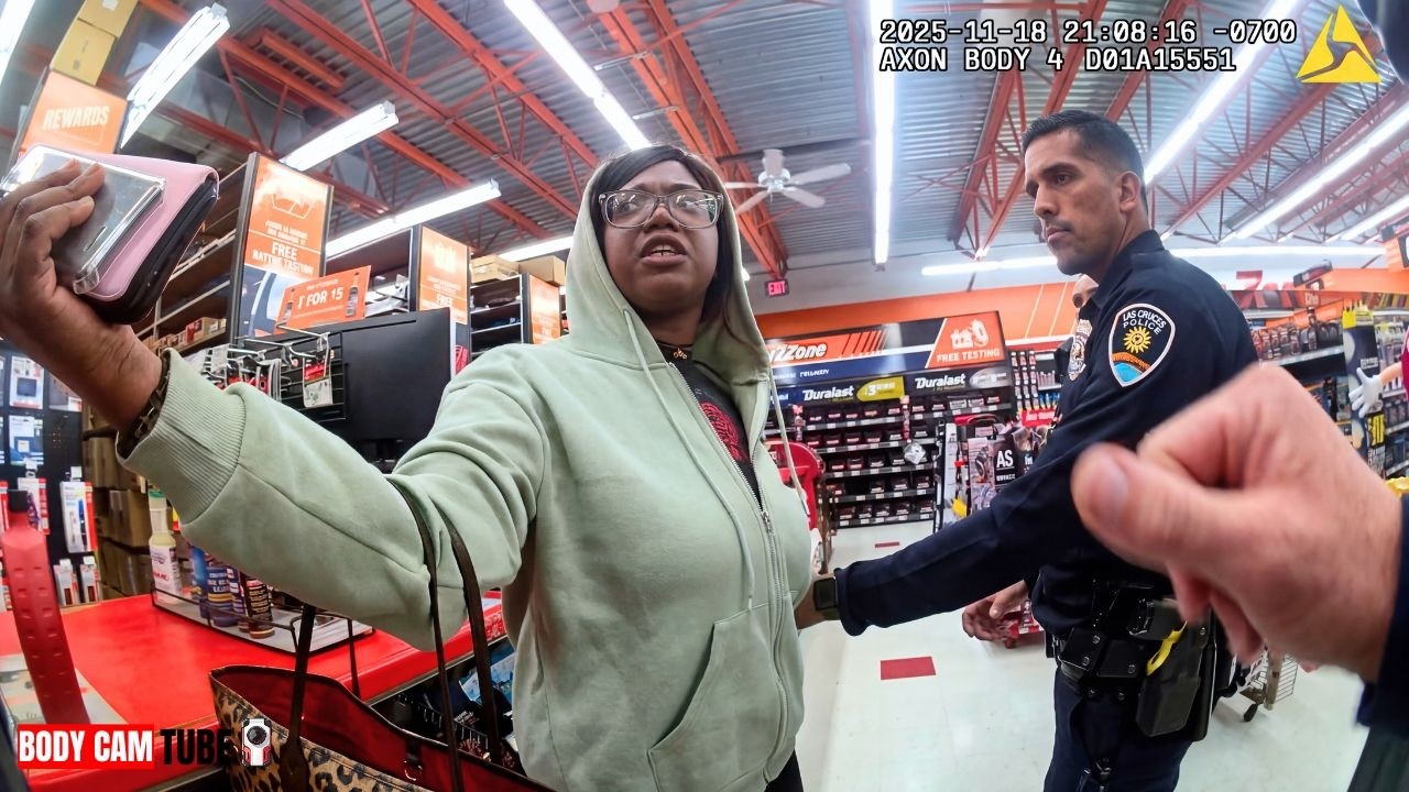 Police Surprise AutoZone Thief in the Act, Doesn't End Well