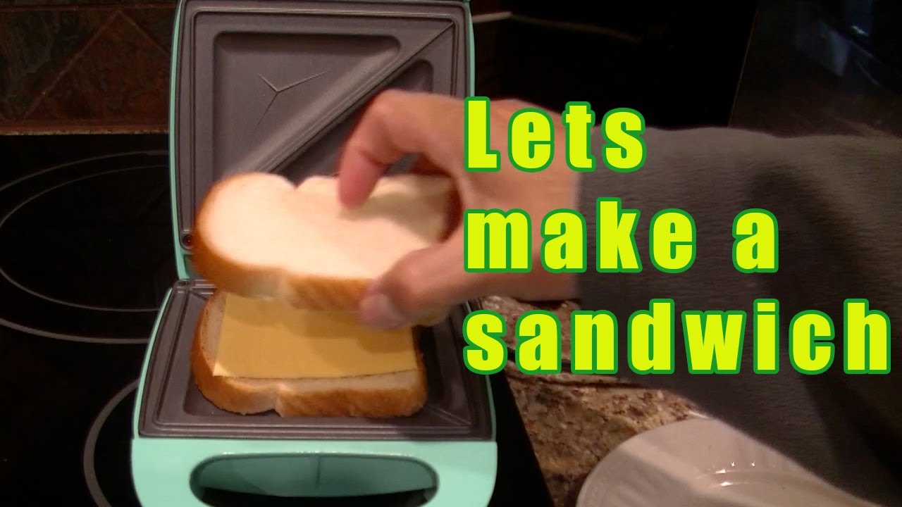 Nostalgia My Mini Personal Sandwich Panini Maker Brand New MSNDW5TL Teal